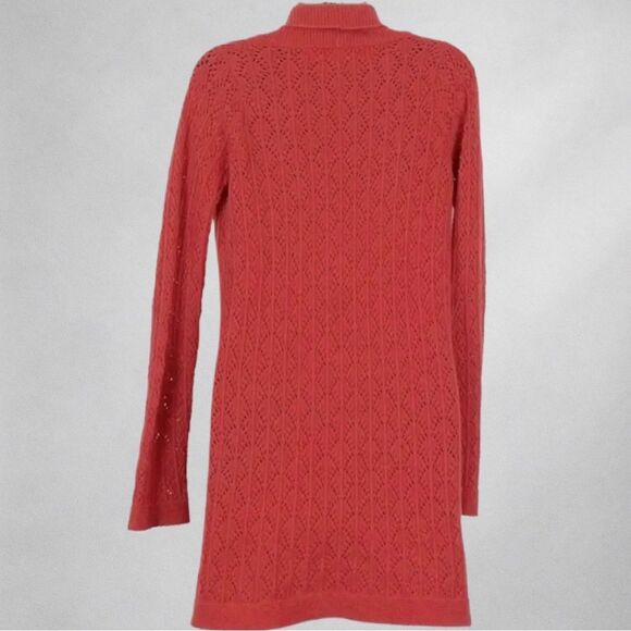 Anthropologie Sparrow Pointelle Knit Lambswool Angora Cardigan Size M - Picture 3 of 5